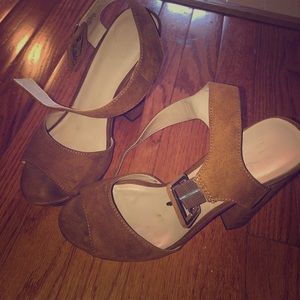 High chunk heels